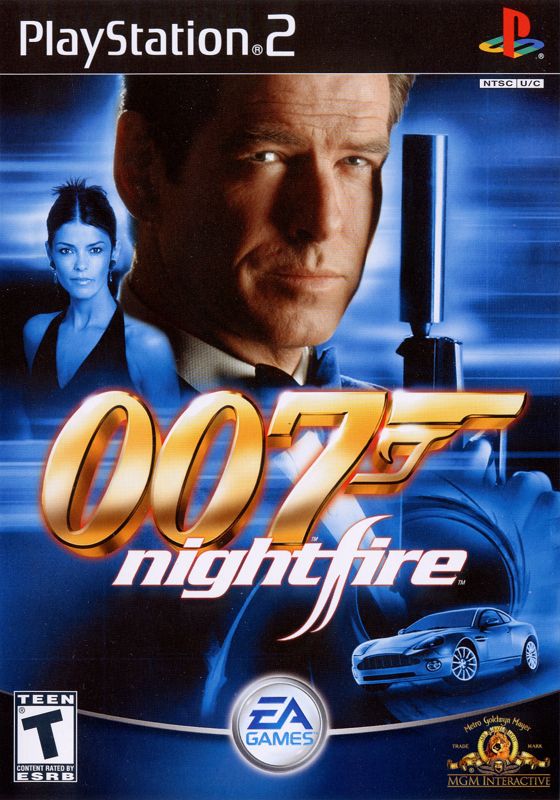 007 Nightfire box art for Xbox